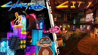 видео: Создаём КИБЕРПАНК-ГОРОД в Theme Park Tycoon! картинка: Создаём КИБЕРПАНК-ГОРОД в Theme Park Tycoon!