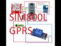 SIM800L передача данных и управление нагрузкой по интернет(GPRS).