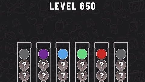 Ball Sort Puzzle Level 650 #ballsortpuzzle #ballsortpuzzlegameplay #puzzlegame #mobilegames