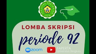LOMBA SKRIPSI PERIODE 92 FP UNIB