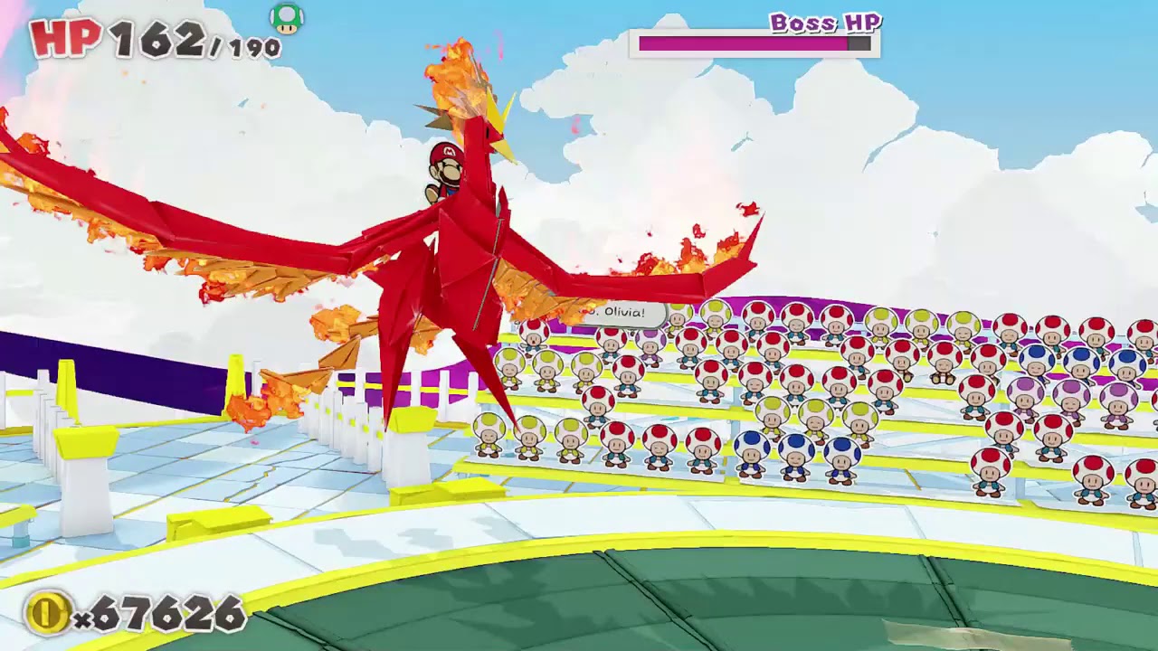 Paper Mario The Origami King Tape Boss Theme Extended 1 HOUR YouTube