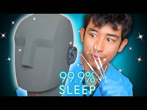 ASMR for people who DESPERATELY NEED sleep (Ear Cleaning)