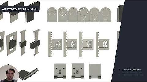 LamiFold: Fabricating Objects with Integrated Mechanisms Using a Laser cutter Lamination Workflow