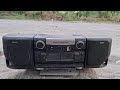 Thanh lý sony cfs 777s - radio cassette