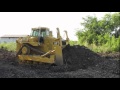 Тестовый запуск бульдозера Caterpillar D9R, 2002 г.в.