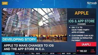 Apple (AAPL) To Make Changes To iOS & App Store In E.U.