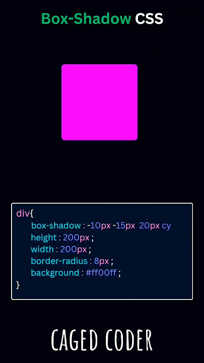 css box-shadow #webdevelopment #html #css #htmlcss #tutorials #webdesign