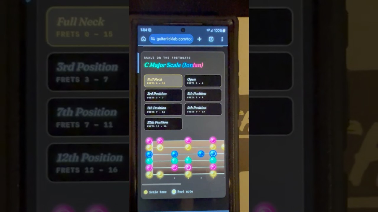 Every guitar cheat code on 1 FREE page (Now with Lefty Mode!) 🎸 #shorts #learnguitar #guitarhacks