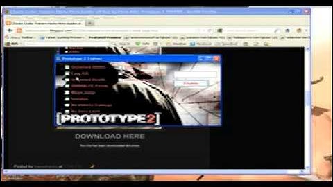 Prototype 2 Trainer Cheats Engine Hack New Update 2013