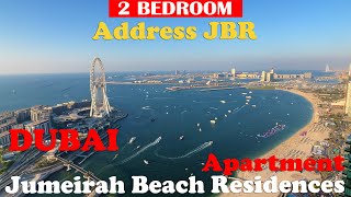 Inside fully renovated 2 bedroom apartment in Address JBR Dubai