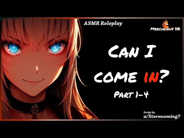 Your neighbor is a VAMPIRE that feeds on you | COMBINED part 1-4 [ASMR RP] [F4M]  [Vampire Bites🩸]