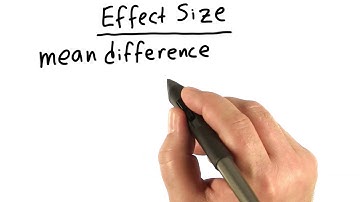 Effect Size - Intro to Inferential Statistics