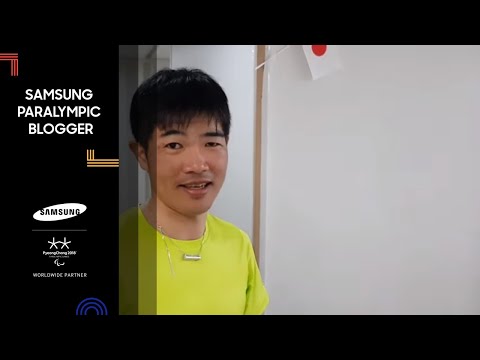 Hideki Arai | Medal Case | Samsung Paralympic Bloggers 2018