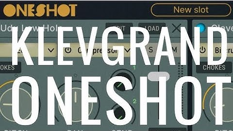 Klevgrand OneShot Drum Sampler // Now on iPad too! // Walkthrough, Review, Demo