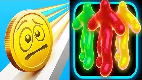 Coin Rush|| Blob Runner|| All Levels Completed|| Android iOS Gameplay