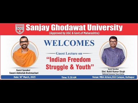 ? LIVE - Sanjay Ghodawat University