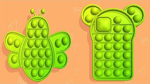 Pop Us! Pop It! very Satisfying and Relaxing ASMR Slicing Gameplay