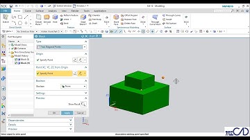 NX12 Tutorial - Thiết Kế Cơ Bản - Khối Hình Hộp