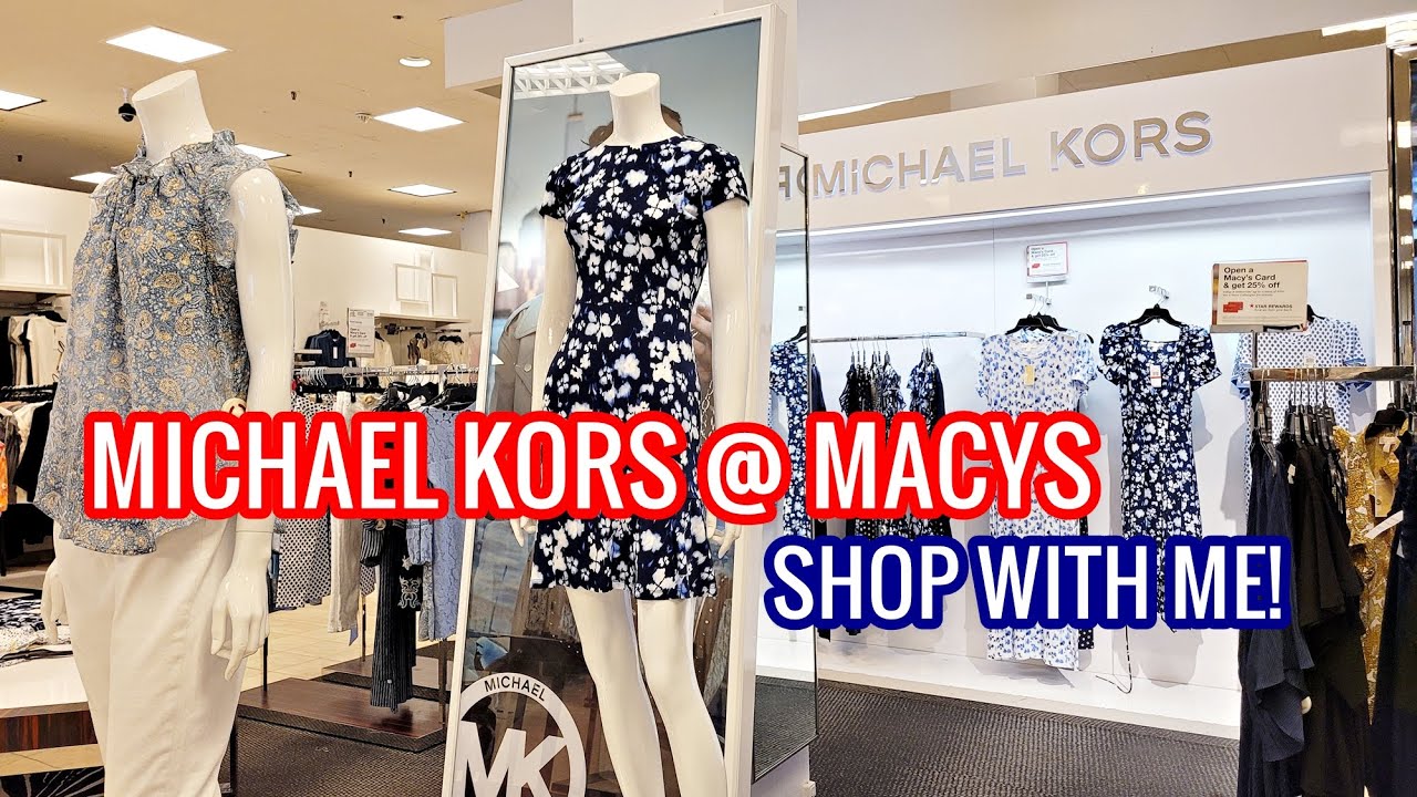 MICHAEL KORS SHOES SANDALS SNEAKERS AT MACY'S SHOP WITH ME! - YouTube