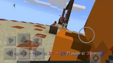 Capture the flag mini game Minecraft Pocket Edition