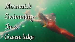 Summer Wild Mermaid Swim with Friends - Mermaid Amatheia