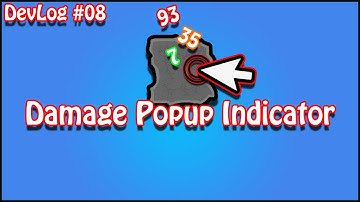 Damage Popup Text and Cooldown Indicator | Devlog #8