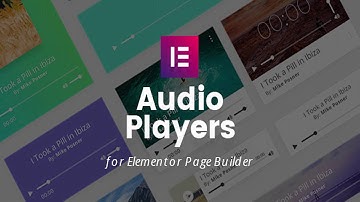 Audio Players for Elementor Page Builder | Codecanyon Scripts and Snippets