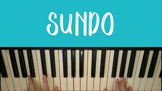 SUNDO - Moira Dela Torre  || Piano Tutorial (Simplified, w/ chords & notes) chords
