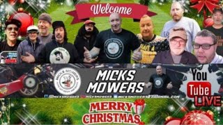 MICKS MOWERS IS GOING LIVE ON DEC 19TH AT 12:30 CENTRAL / YOU WONT WANT TO MISS THIS!