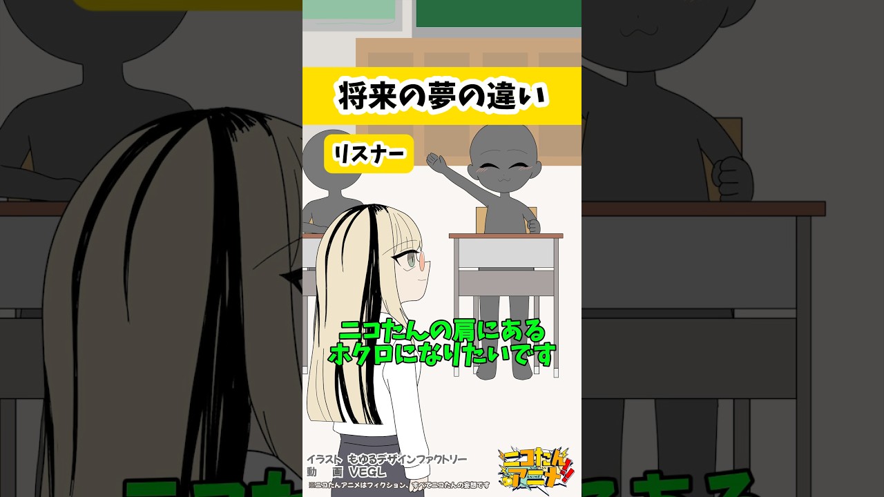 キ、、、、 #ニコたんアニメ