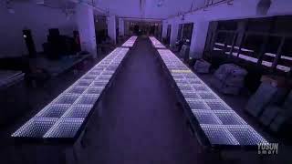 Saudi Project | RGB Infinity Mirror Tiles Factory Test