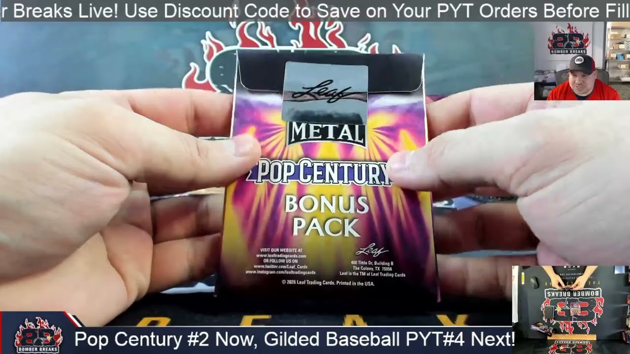 2026 Leaf Metal Pop Century #2 2 Box Break 3 27 26