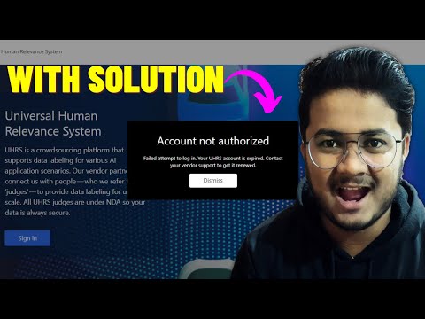 YOUR UHRS ACCOUNT IS EXPIRED PROBLEM ( ACCOUNT NOT AUTHORIZED )