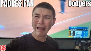 Padres Fan Reacts to Game 5 loss vs. Dodgers! ELIMINATED 2024 MLB NLDS