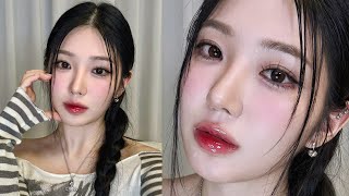 평소보다 5배 더 예뻐보이는 청순 힙 토끼상 오버립 메이크업👄반응 좋았던 신상 플럼핑 틴트