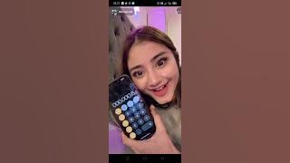 Ghea youbi live tiktok mau tidur
