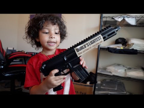 I BOUGHT My 4yr Old A GUN!