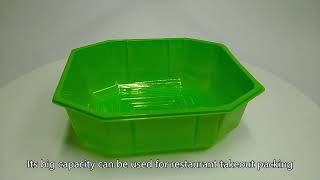plastic food container,disposable container,disposable packaging container,China Manufacturer,Cheape