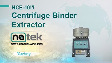 Centrifuge Binder Extractor