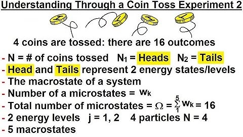 Physics 32.5 Statistical Thermodynamics (4 of 39) Understanding Statistical Thermodynamics 2