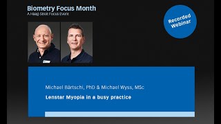 Dr. Bรคrtschi / Dr. Wyss - Lenstar Myopia in a busy practice