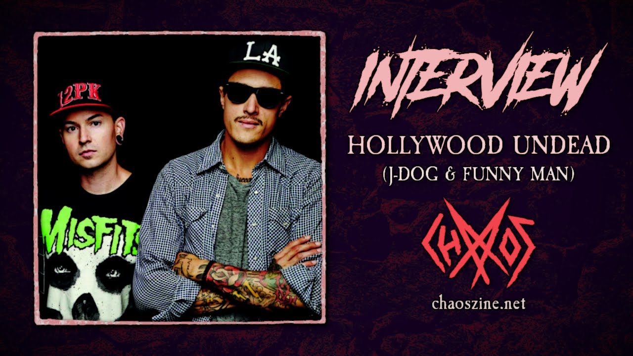 Exclusive interview with Funny Man and J-Dog of Hollywood Undead - YouTube