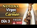 NOVENA Virgen del Carmen DÍA 3  EN VIVO | 9 de julio 2022 | Heraldos del Evangelio El Salvador