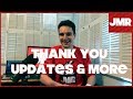 Thank You, Updates, and More (May 2018, Recommended Viewing)