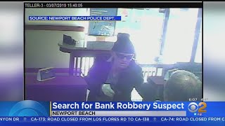 Man who robbed newport beach bank considered armed and dangerous