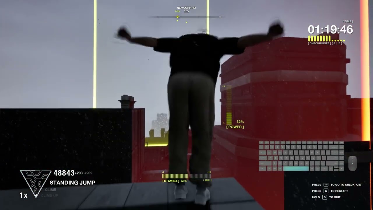 STORROR Parkour Pro - Rooftop Speed Challenge 2:01.11