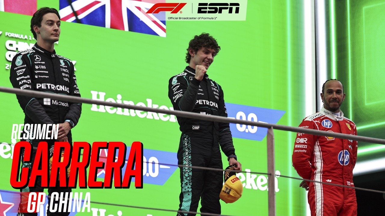 ¡CARRERÓN DE COLAPINTO EN CHINA Y PRIMER PUNTO CON ALPINE! | TRIUNFO DE ANTONELLI  | Fórmula 1