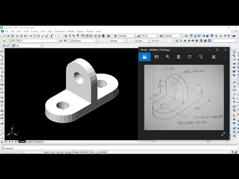 autocad 2015 3d tutorial video