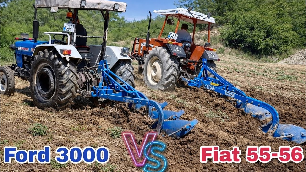 Ford’mu Fiat Traktör’mü Hangisi Daha İyi Tarla Sürüyor ?