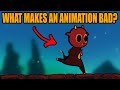 What makes a game animation look bad